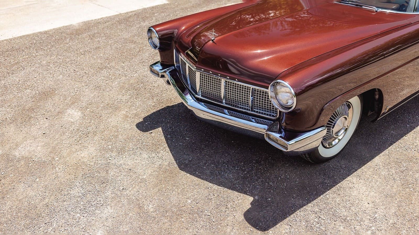 1956 - LINCOLN CONTINENTAL MARK II BURGUNDY, foto 25