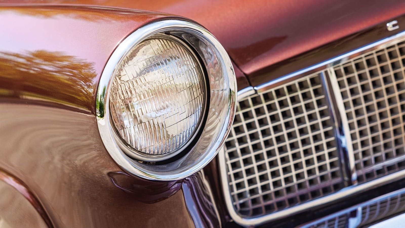 1956 - LINCOLN CONTINENTAL MARK II BURGUNDY, foto 26