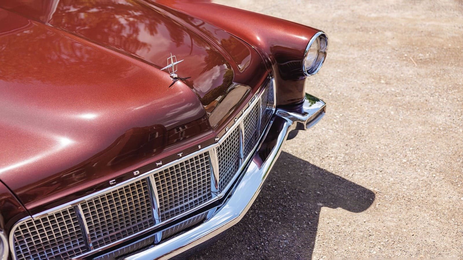 1956 - LINCOLN CONTINENTAL MARK II BURGUNDY, foto 28