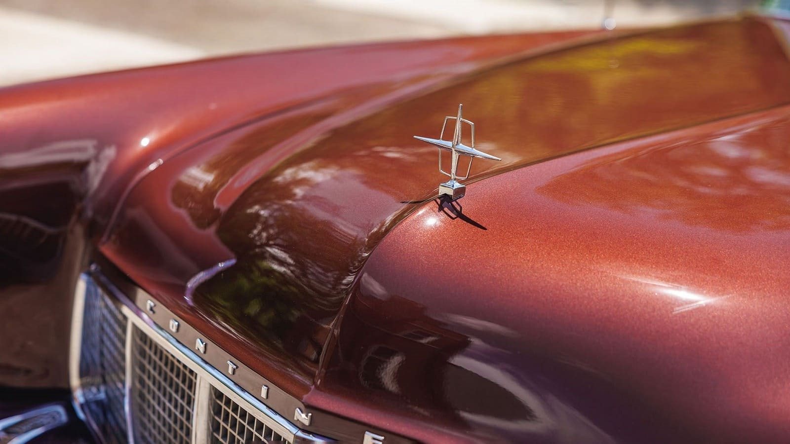 1956 - LINCOLN CONTINENTAL MARK II BURGUNDY, foto 31