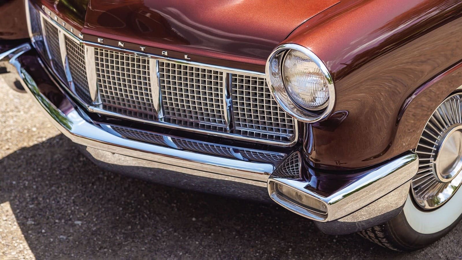 1956 - LINCOLN CONTINENTAL MARK II BURGUNDY, foto 32