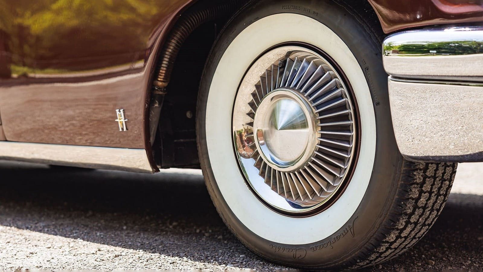 1956 - LINCOLN CONTINENTAL MARK II BURGUNDY, foto 44