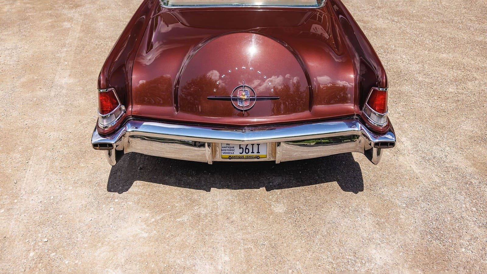 1956 - LINCOLN CONTINENTAL MARK II BURGUNDY, foto 53