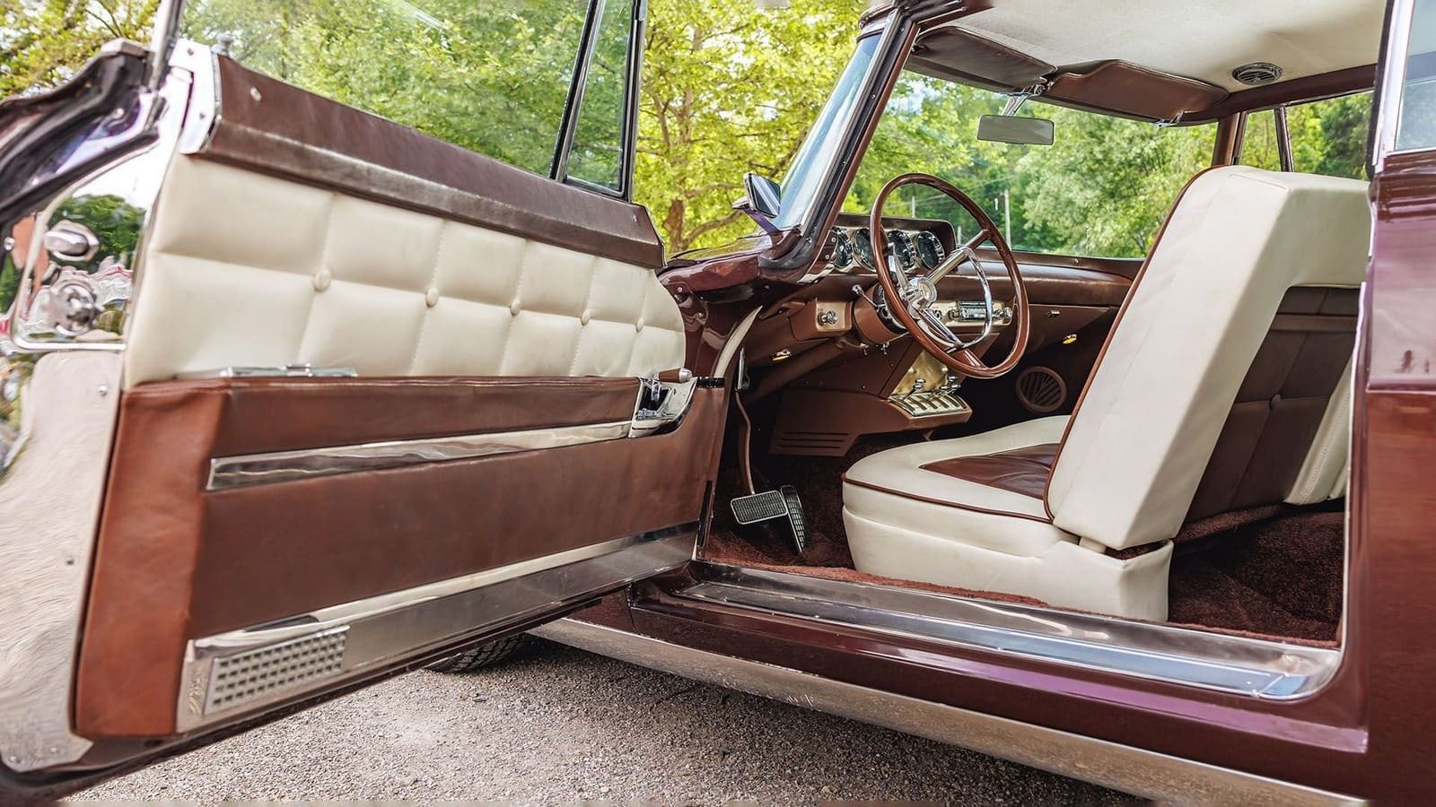 1956 - LINCOLN CONTINENTAL MARK II BURGUNDY, foto 59