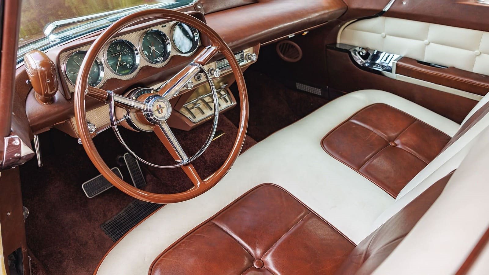 1956 - LINCOLN CONTINENTAL MARK II BURGUNDY, foto 60
