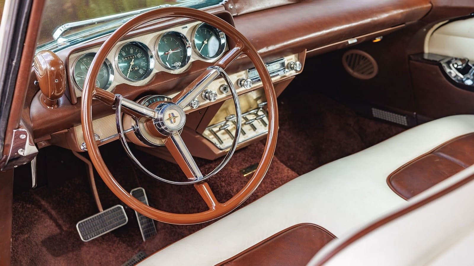 1956 - LINCOLN CONTINENTAL MARK II BURGUNDY, foto 64