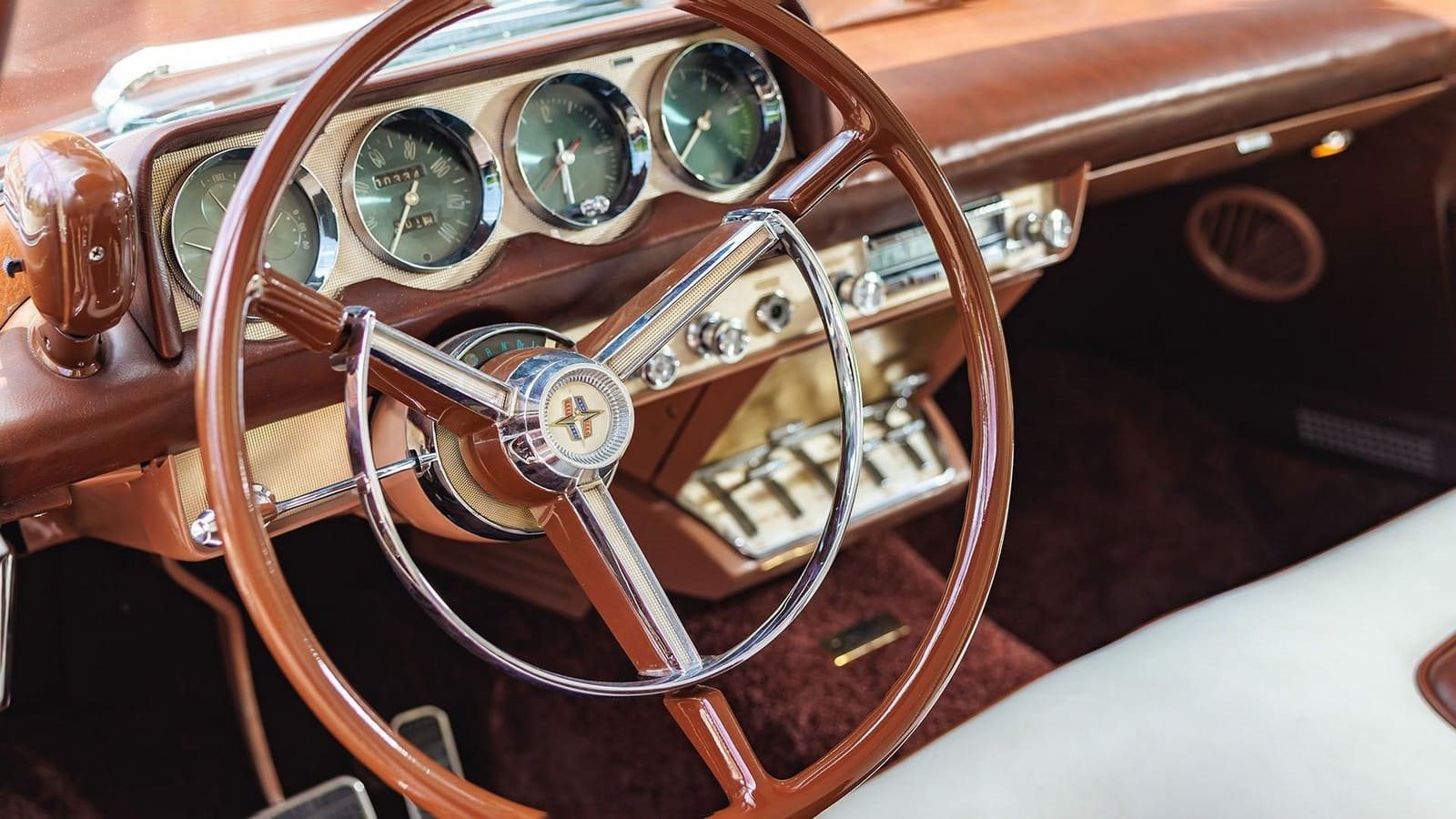 1956 - LINCOLN CONTINENTAL MARK II BURGUNDY, foto 66