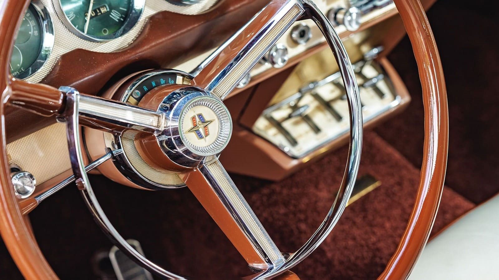 1956 - LINCOLN CONTINENTAL MARK II BURGUNDY, foto 67
