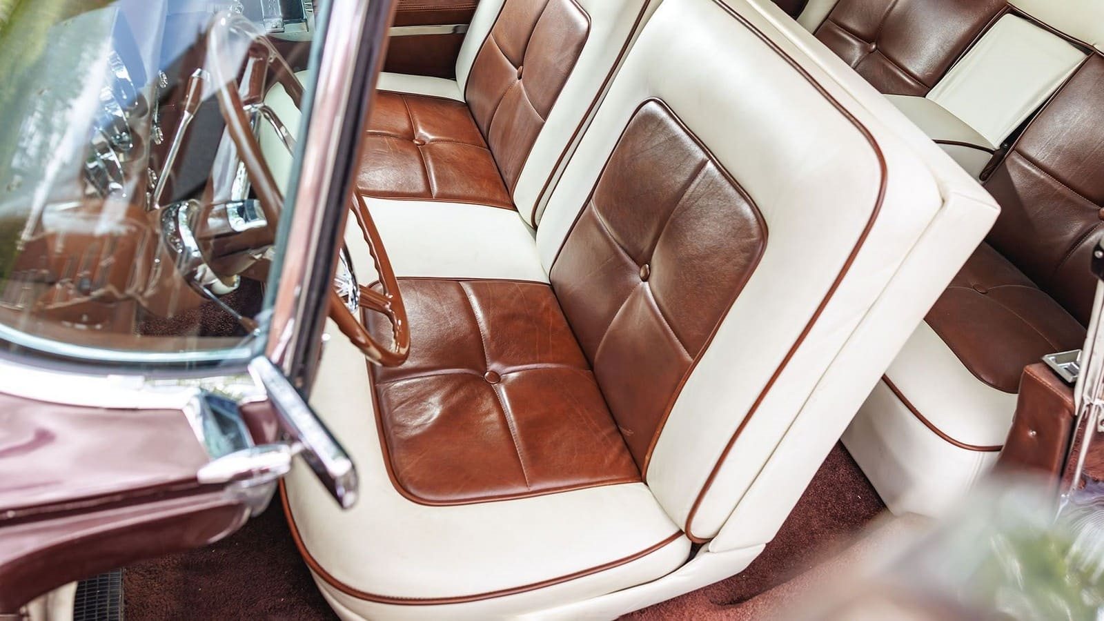 1956 - LINCOLN CONTINENTAL MARK II BURGUNDY, foto 84