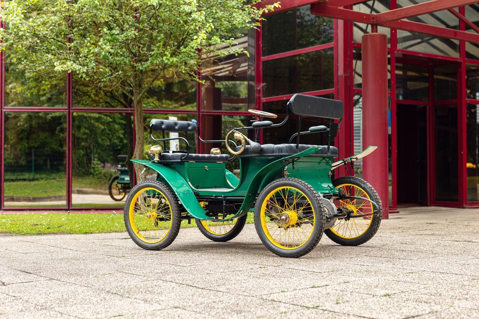 1900 - DE DION-BOUTON VOITURETTE TYPE D VIS-À-VIS, foto 2