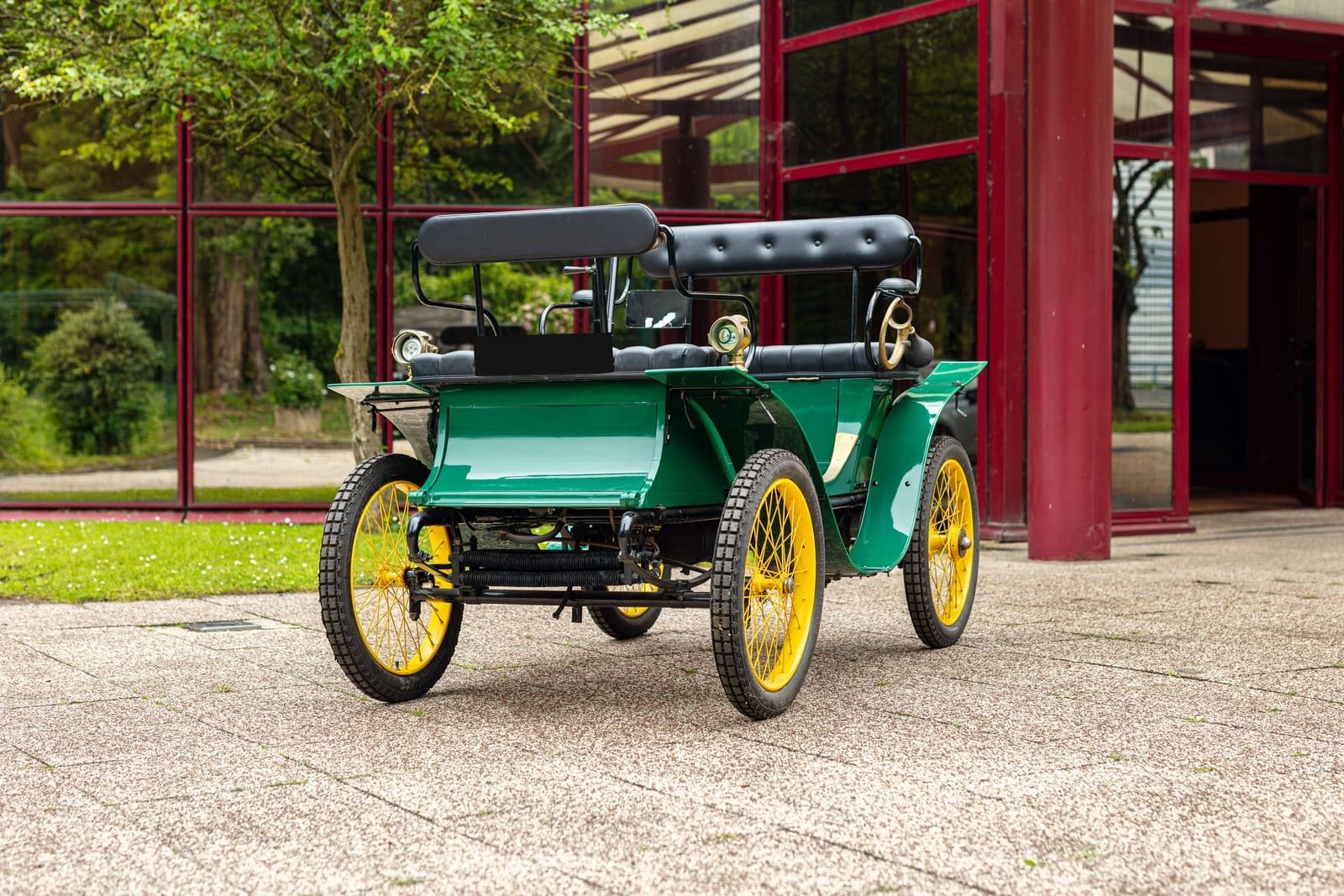 1900 - DE DION-BOUTON VOITURETTE TYPE D VIS-À-VIS, foto 3