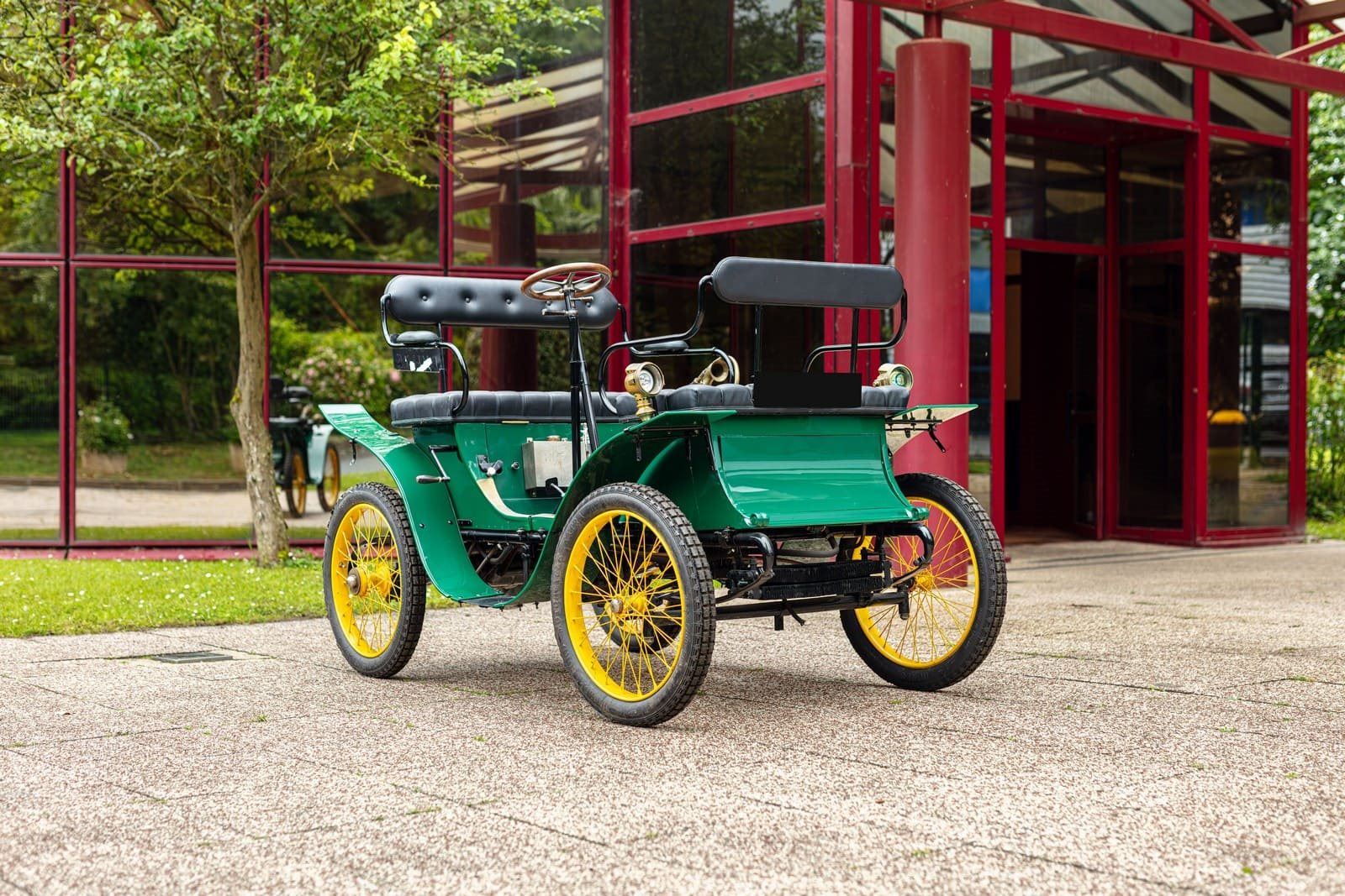 1900 - DE DION-BOUTON VOITURETTE TYPE D VIS-À-VIS, foto 4