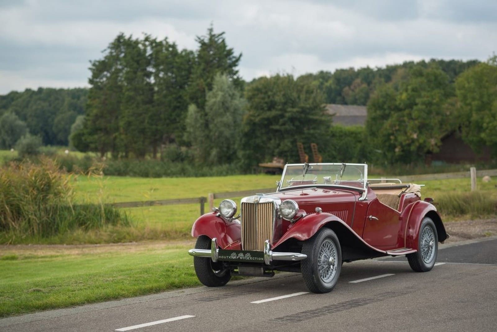 1952 - MG TD ROADSTER RED, foto 1