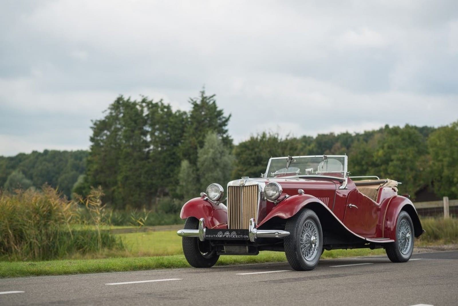 1952 - MG TD ROADSTER RED, foto 2