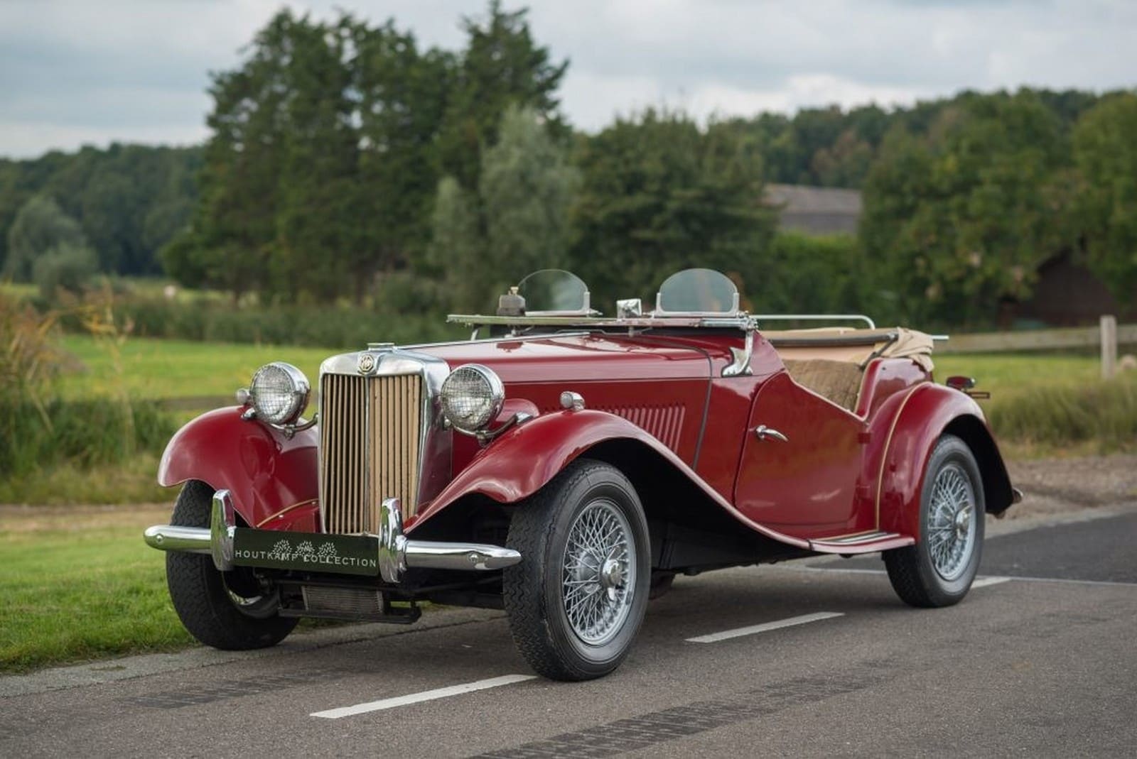 1952 - MG TD ROADSTER RED, foto 5
