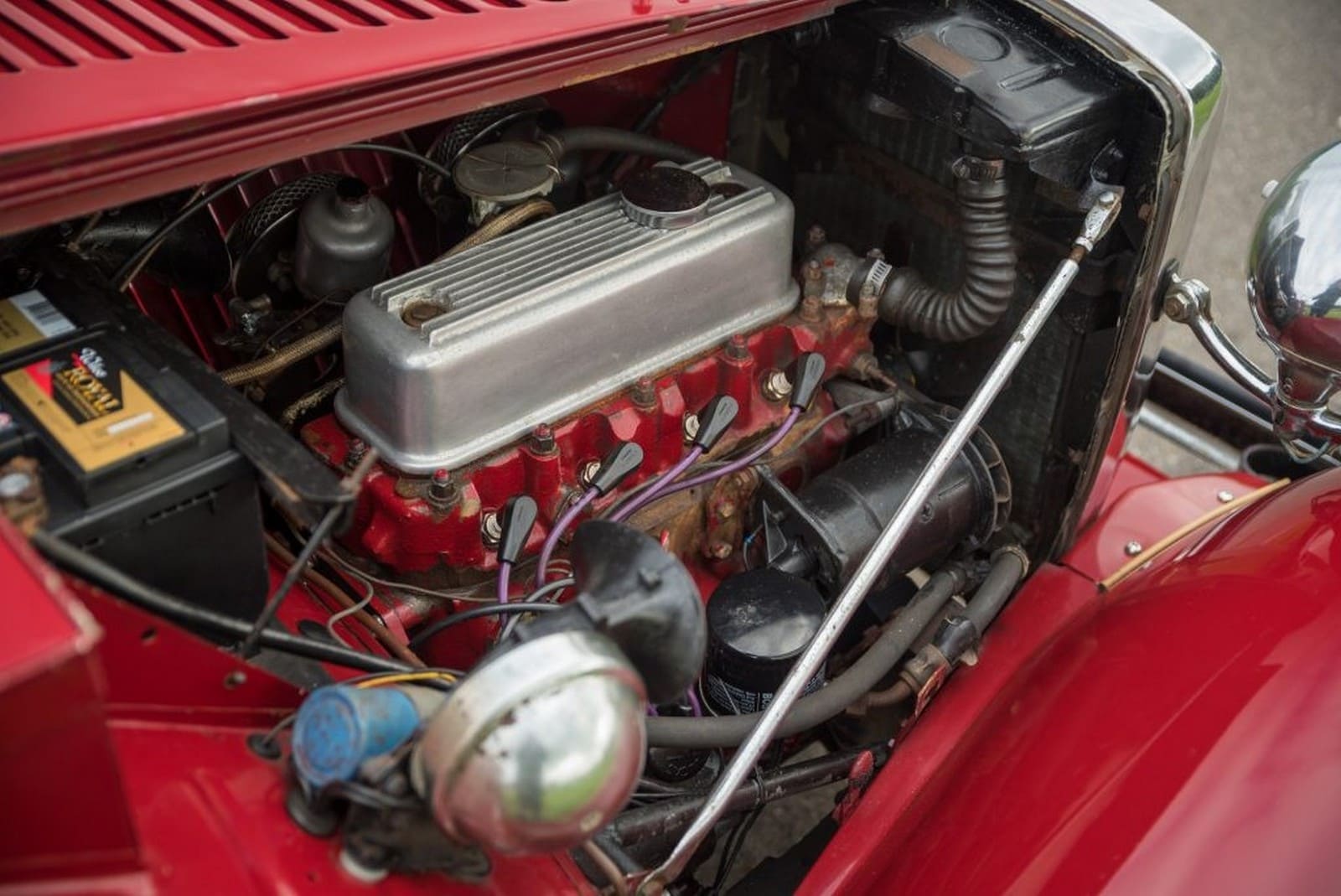 1952 - MG TD ROADSTER RED, foto 14