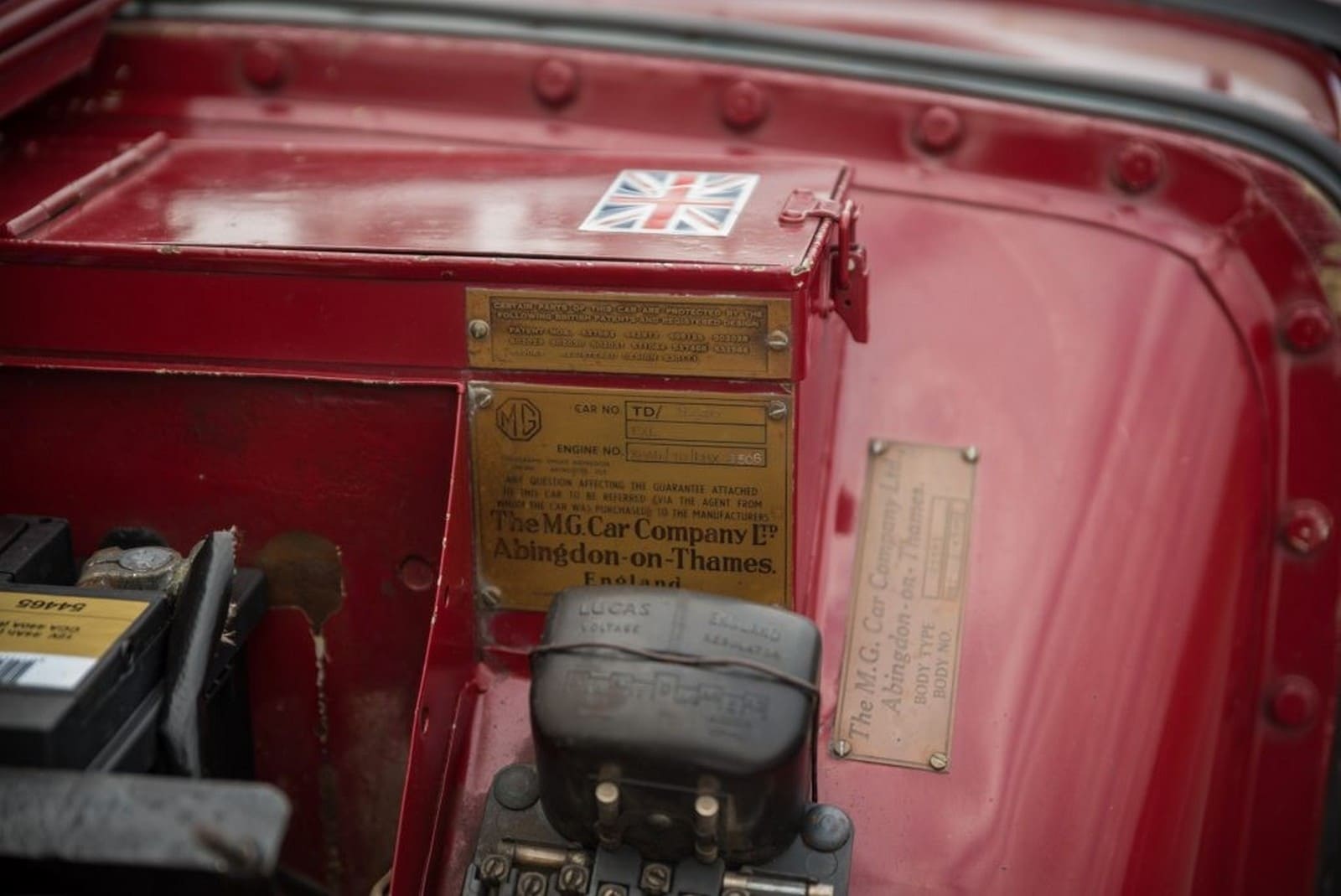 1952 - MG TD ROADSTER RED, foto 17