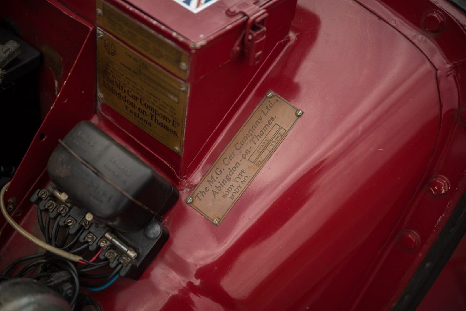 1952 - MG TD ROADSTER RED, foto 18