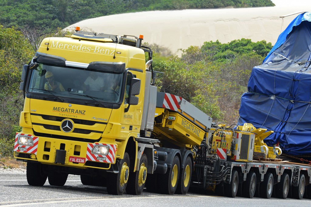 MERCEDES-BENZ ACTROS PARA ATÉ 500 TONELADAS REALIZA PRIMEIRA OPERAÇÃO NO BRASIL, foto 2