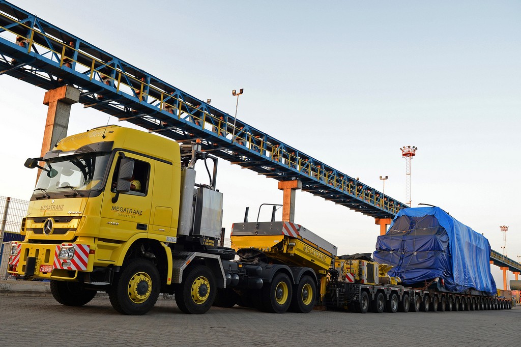 MERCEDES-BENZ ACTROS PARA ATÉ 500 TONELADAS REALIZA PRIMEIRA OPERAÇÃO NO BRASIL, foto 4