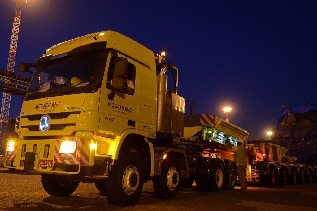 MERCEDES-BENZ ACTROS PARA ATÉ 500 TONELADAS REALIZA PRIMEIRA OPERAÇÃO NO BRASIL, foto 7