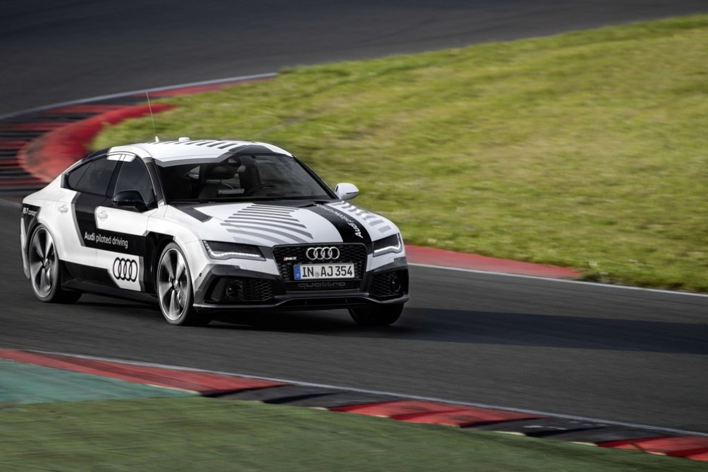 AUDI RS7 PILOTED DRIVING CONCEPT FARÁ TESTE EM HOCKENHEIM, foto 4