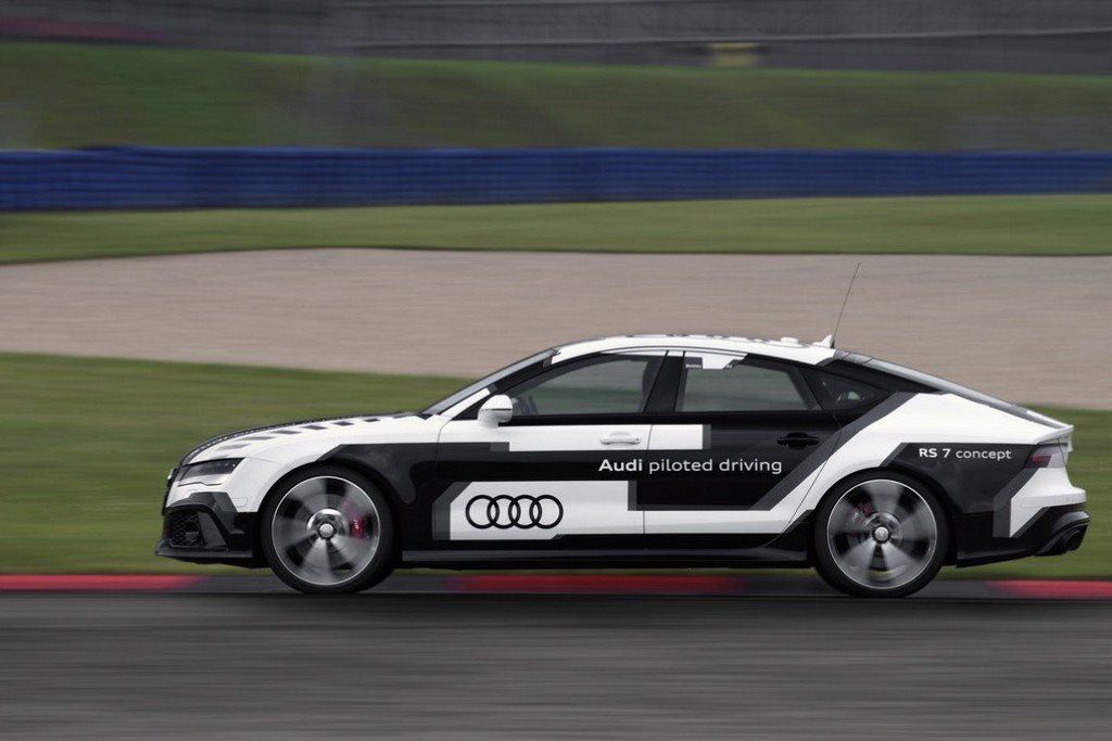 AUDI RS7 PILOTED DRIVING CONCEPT FARÁ TESTE EM HOCKENHEIM, foto 9