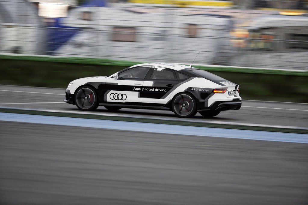AUDI RS7 PILOTED DRIVING CONCEPT FARÁ TESTE EM HOCKENHEIM, foto 11