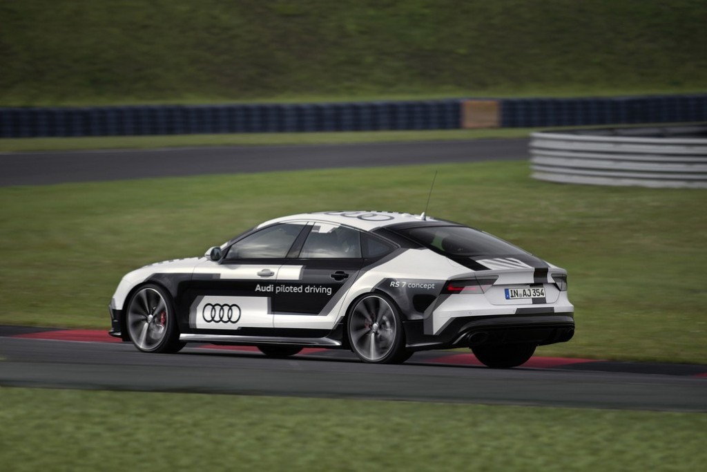 AUDI RS7 PILOTED DRIVING CONCEPT FARÁ TESTE EM HOCKENHEIM, foto 12