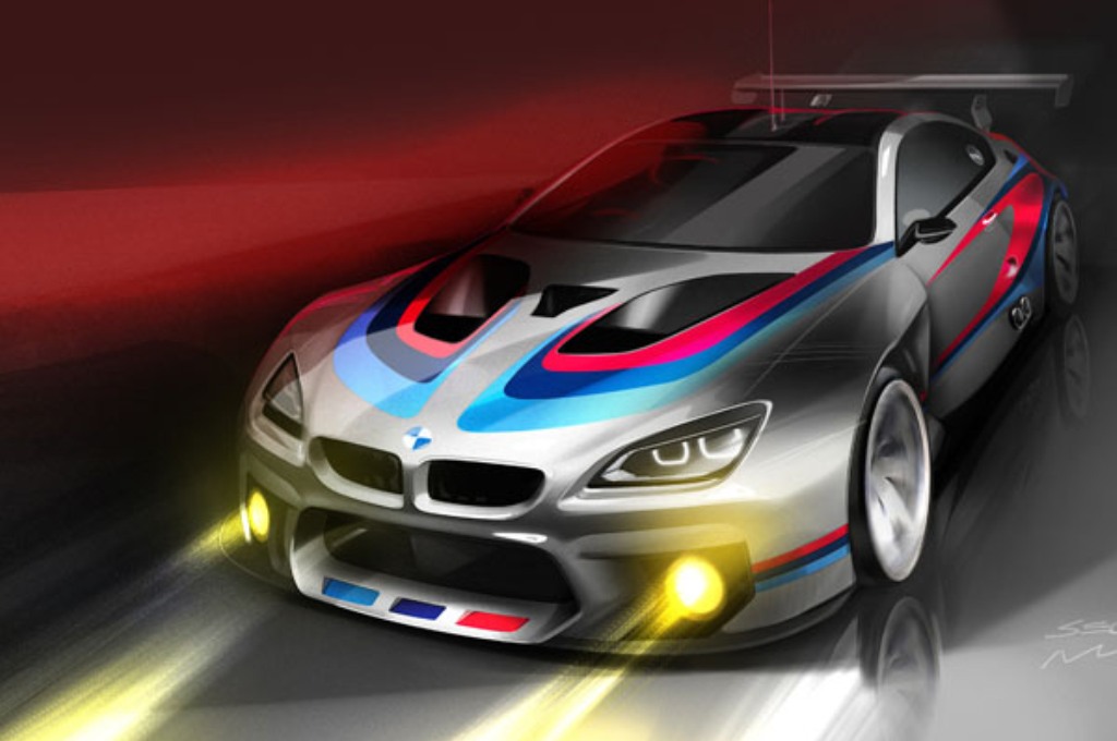 BMW MOTORSPORT DIVULGA ESBOÇOS DO M6 GT3, foto 1