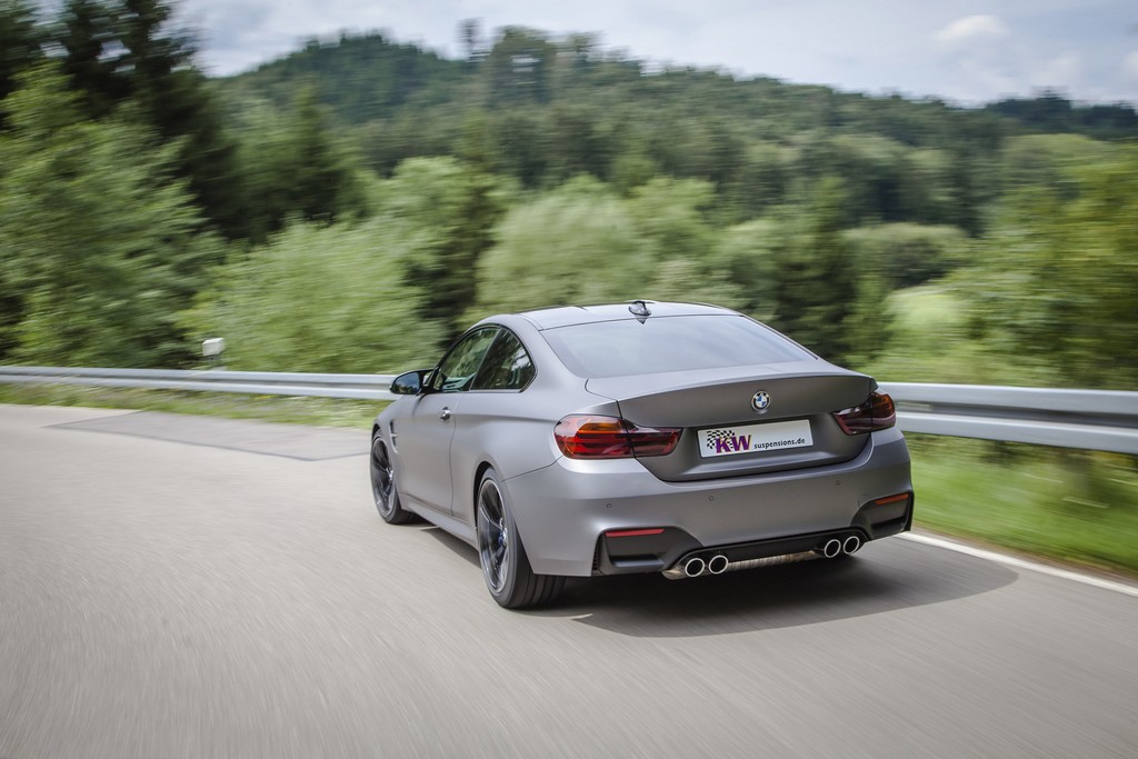 BMW M4 SERIES COUPE COM OS COILOVERS KW CLUBSPORT, foto 4