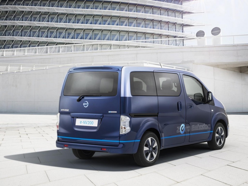 NISSAN EXIBE O MODELO 100% ELÉTRICO e-NV200 VIP NO SALÃO DE HANNOVER, NA ALEMANHA, foto 2