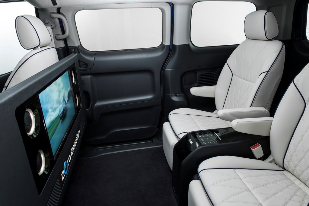 NISSAN EXIBE O MODELO 100% ELÉTRICO e-NV200 VIP NO SALÃO DE HANNOVER, NA ALEMANHA, foto 6