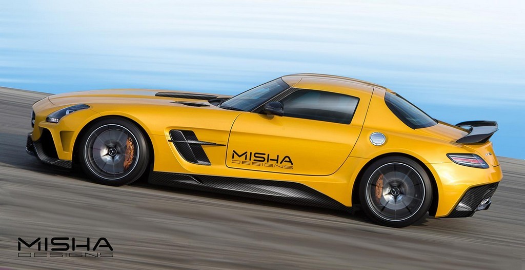 MISHA DESIGNS APRESENTA PROJETO PARA O MERCEDES-BENZ SLS AMG, foto 2
