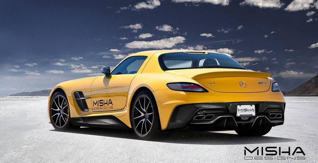 MISHA DESIGNS APRESENTA PROJETO PARA O MERCEDES-BENZ SLS AMG, foto 3