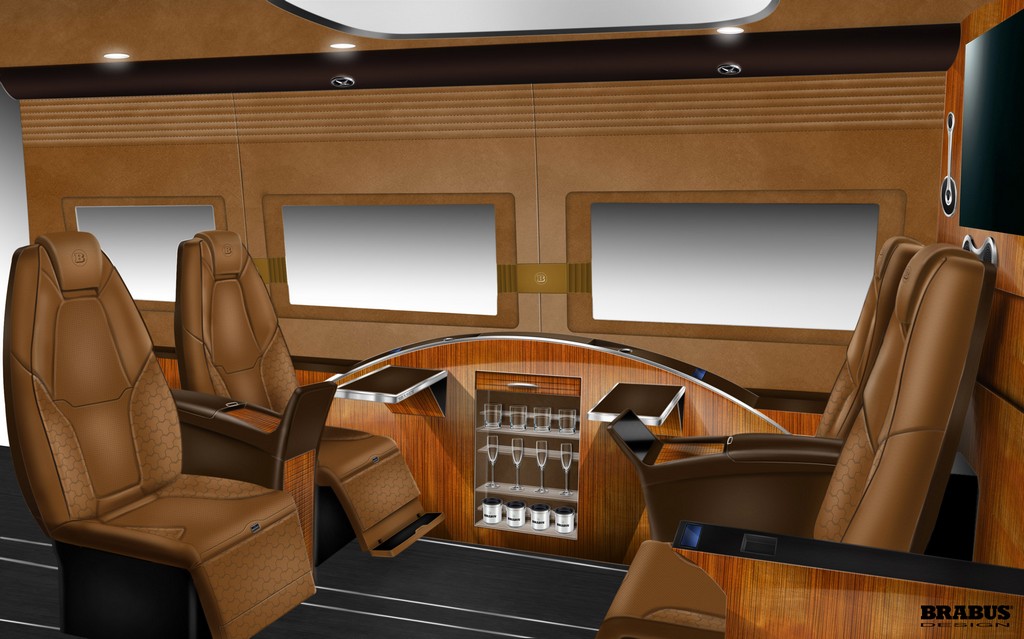 BRABUS MOSTRA O MERCEDES-BENZ SPRINTER “BUSINESS LOUNGE”, foto 15