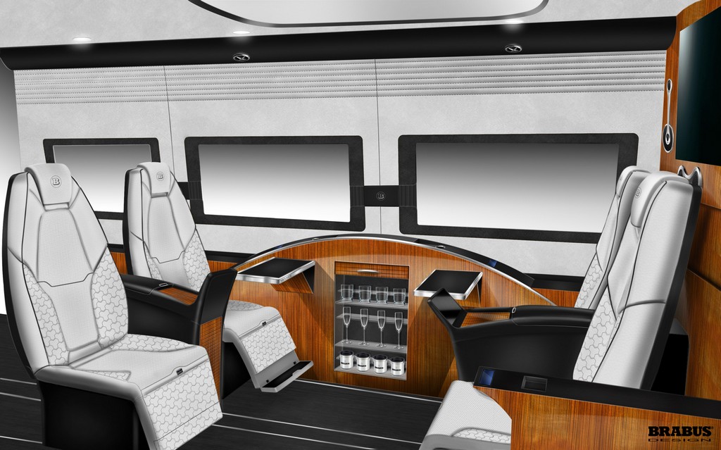 BRABUS MOSTRA O MERCEDES-BENZ SPRINTER “BUSINESS LOUNGE”, foto 16