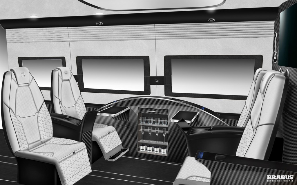 BRABUS MOSTRA O MERCEDES-BENZ SPRINTER “BUSINESS LOUNGE”, foto 17