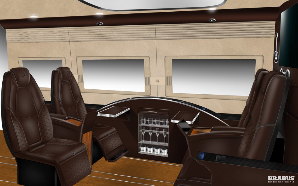 BRABUS MOSTRA O MERCEDES-BENZ SPRINTER “BUSINESS LOUNGE”, foto 24