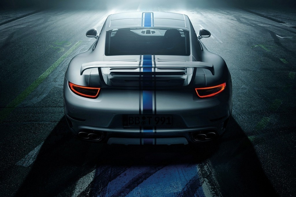 TECHART MOSTRA SEU PACOTE DE PERFORMANCE PARA O PORSCHE 911 TURBO, foto 3