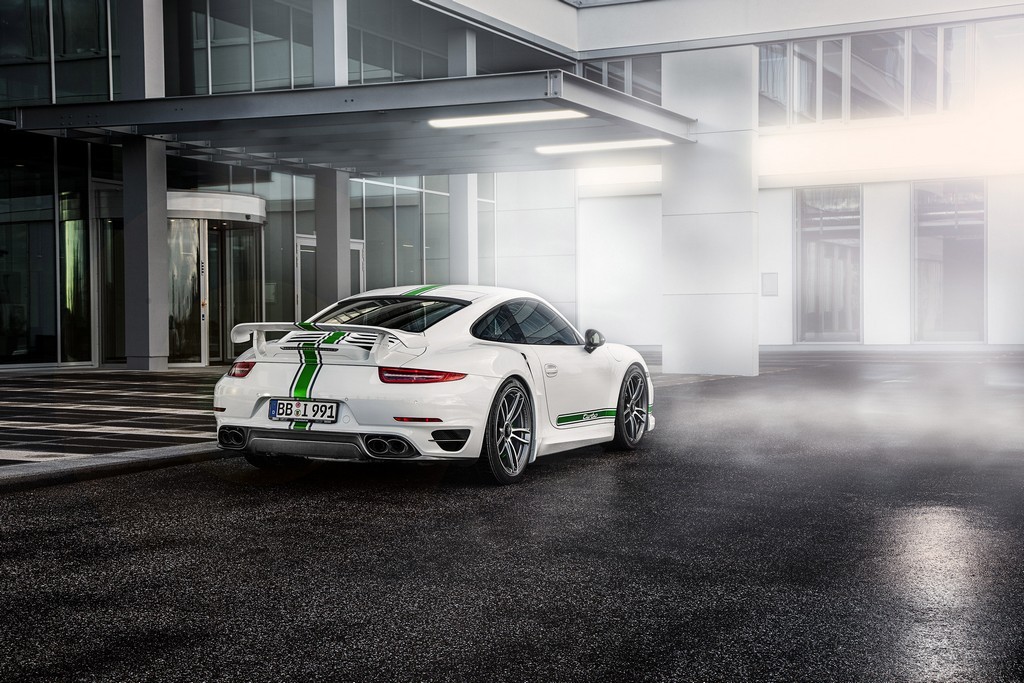 TECHART MOSTRA SEU PACOTE DE PERFORMANCE PARA O PORSCHE 911 TURBO, foto 12