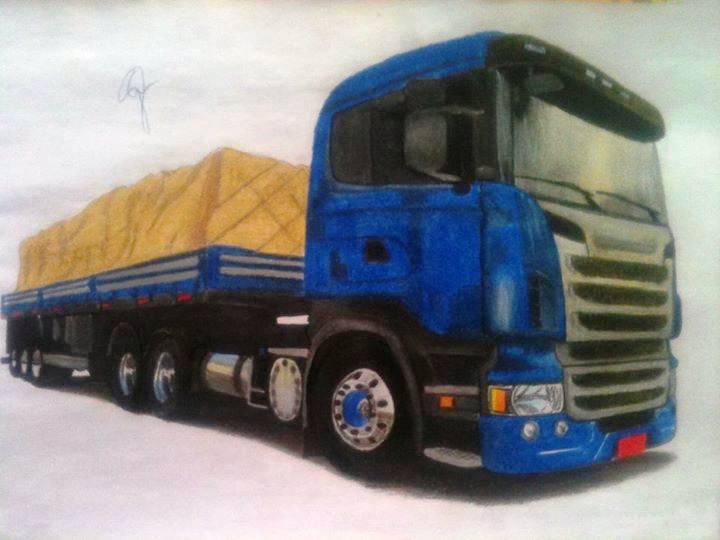 CAMINHÕES SCANIA NA PONTA DO LÁPIS, foto 7