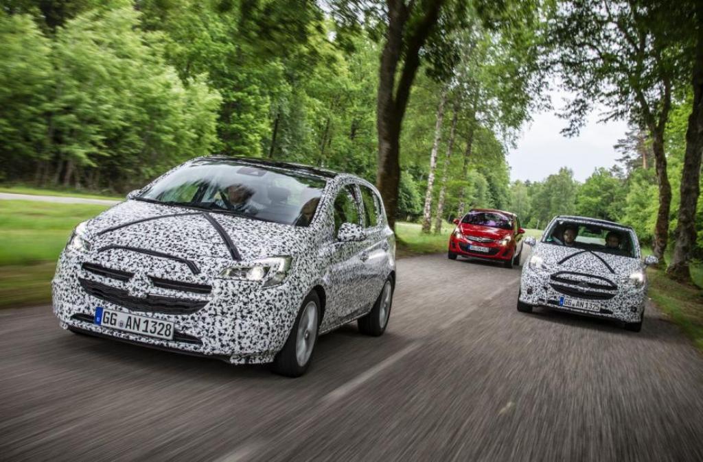 OPEL MOSTRA O NOVO CORSA EM TESTES, foto 1