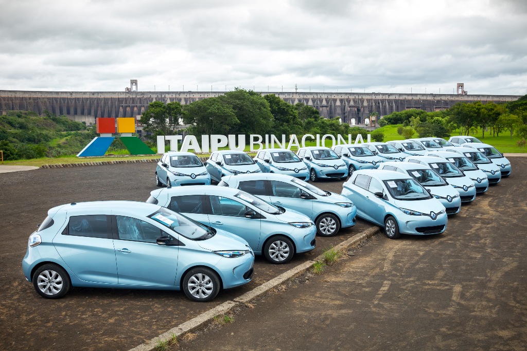 RENAULT ZOE REFORÇA FROTA DE VEÍCULOS ELÉTRICOS DA ITAIPU BINACIONAL, foto 2