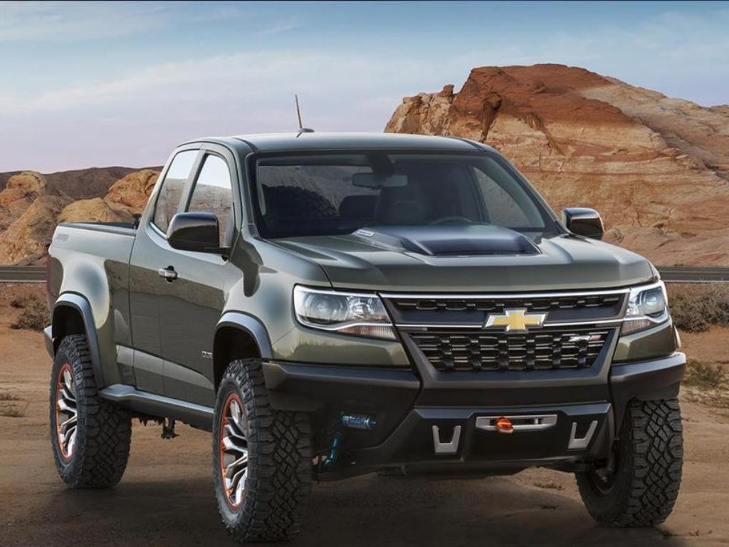CHEVROLET MOSTRA COLORADO ZR2 CONCEPT EM LOS ANGELES, foto 1