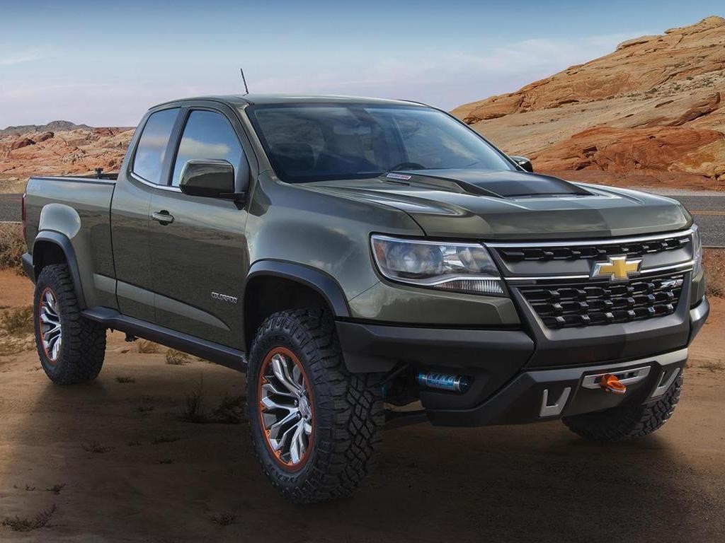 CHEVROLET MOSTRA COLORADO ZR2 CONCEPT EM LOS ANGELES, foto 2