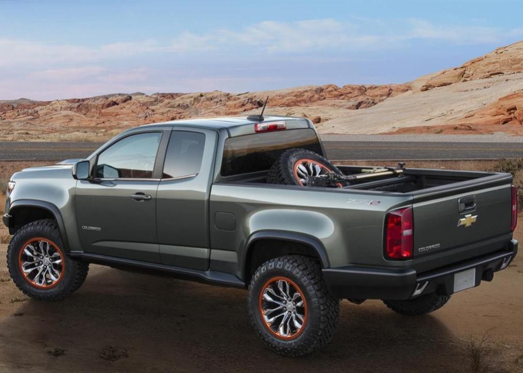 CHEVROLET MOSTRA COLORADO ZR2 CONCEPT EM LOS ANGELES, foto 4