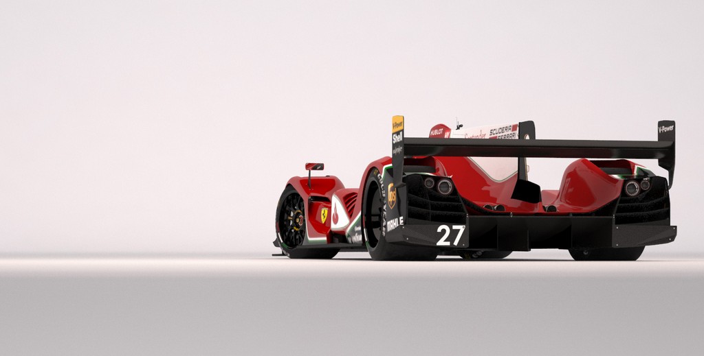 COMO PODERIA SER UM FERRARI PARA BRIGAR NAS 24 HORAS DE LE MANS, foto 4