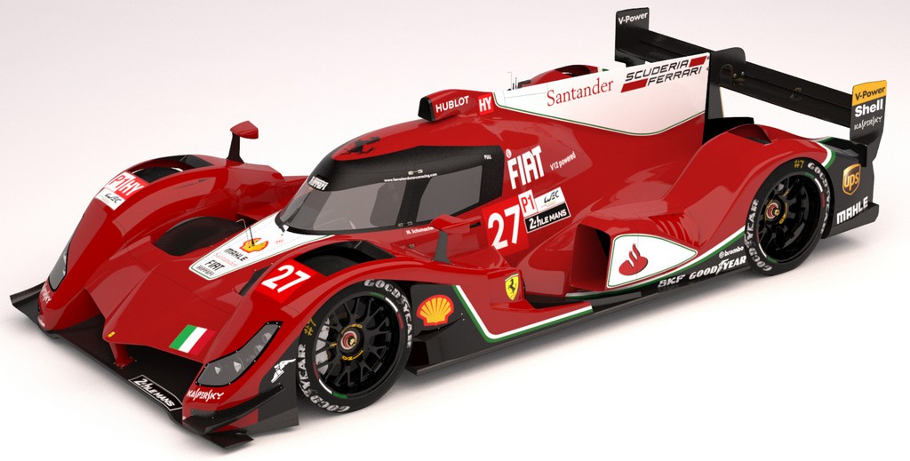 COMO PODERIA SER UM FERRARI PARA BRIGAR NAS 24 HORAS DE LE MANS, foto 8