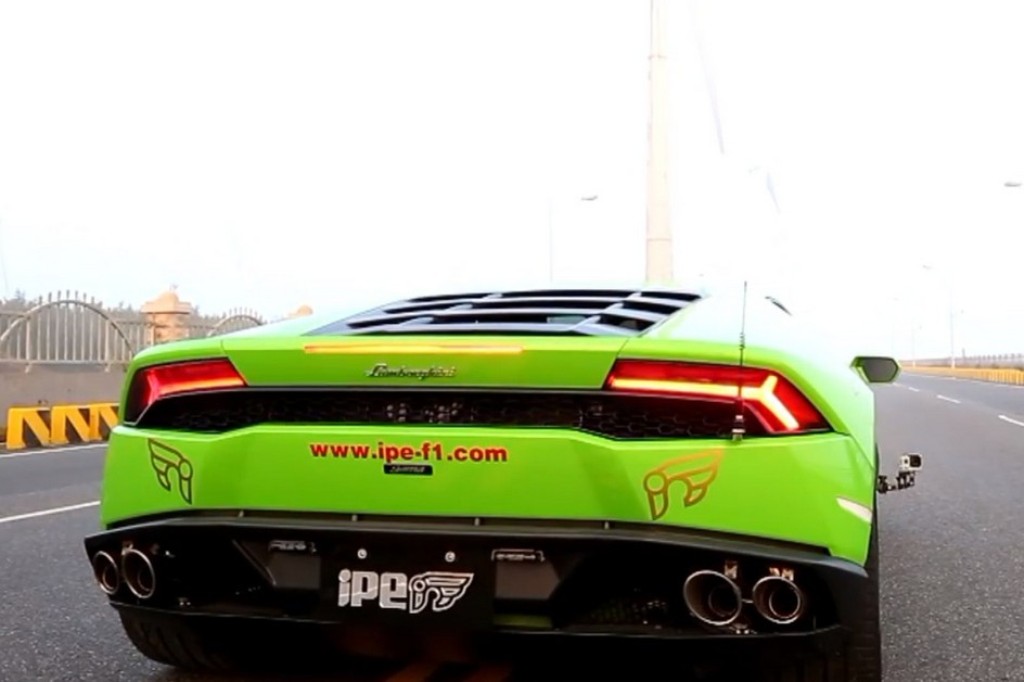 iPE INNOTECH MOSTRA LAMBORGHINI HURACÁN COM SEU SISTEMA DE ESCAPE ESPORTIVO, foto 5